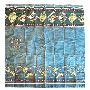 Speckled Rainbow Trout Shower Curtain And Shower Hooks